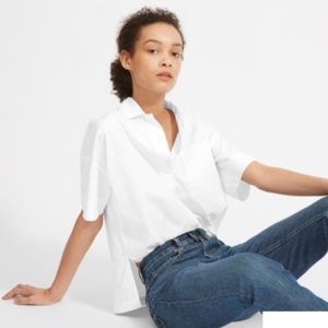 Everlane cotton popover shirt